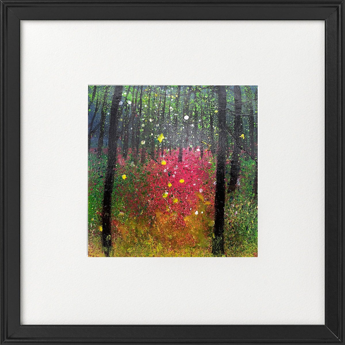 Seasons - Late Spring splashes of Foxgloves framed by Teresa Tanner