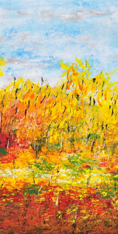Autumn Landscape by Daniel Urbaník