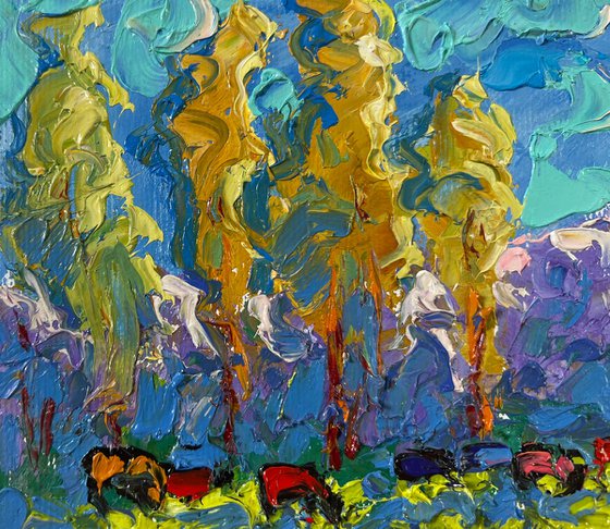 Spring on the meadows