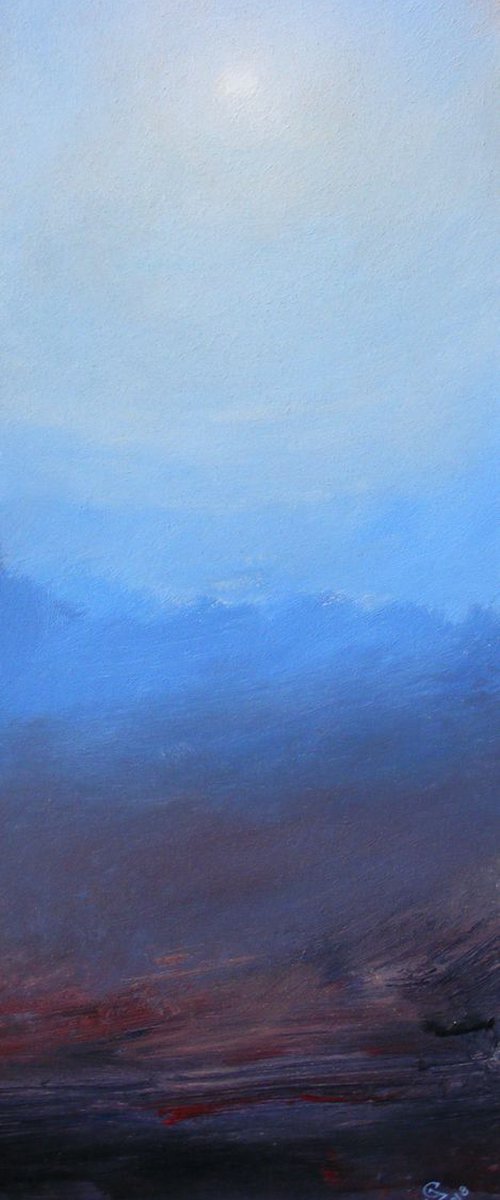 "Blue in the middle"  SPECIAL PRICE!!! by Ivan  Grozdanovski