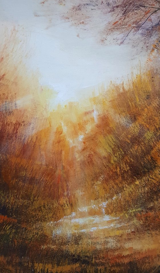 "A blaze of autumn sunrise"  SPECIAL PRICE!!!