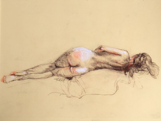 Back of Reclining Female Nude