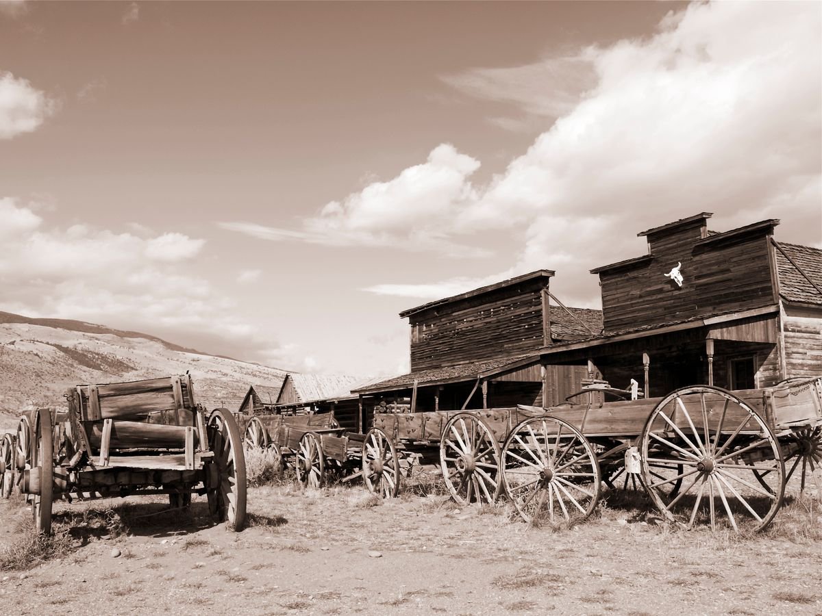 Old Trail Town, Cody by Alex Cassels