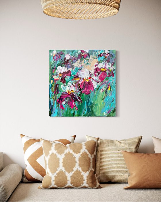 Whisper of irises