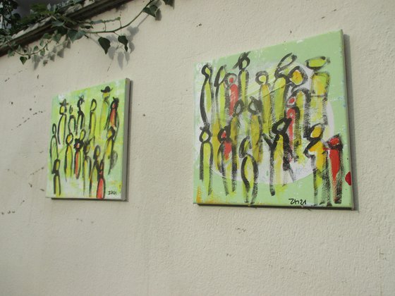 expressive people - streetlife 2 x 13x7 x13,7  inch