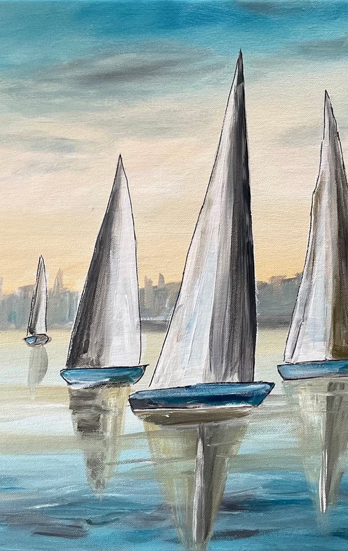Drifting Regattas by Aisha Haider