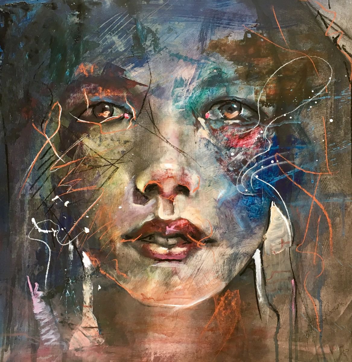 The Look by Anthony Barrow BA(Hons) Fine Art