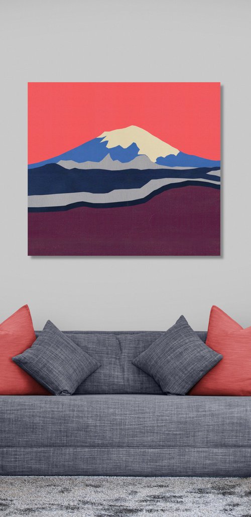 Popocatépetl #02 by Marina Krylova