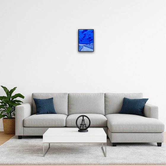 Ultramarine seascape