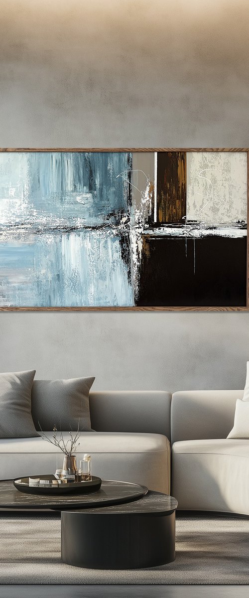 Harbor of Quiet Geometry. Framed by Tatiana Malinovscaia