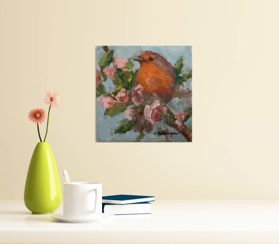 Robin in Garden