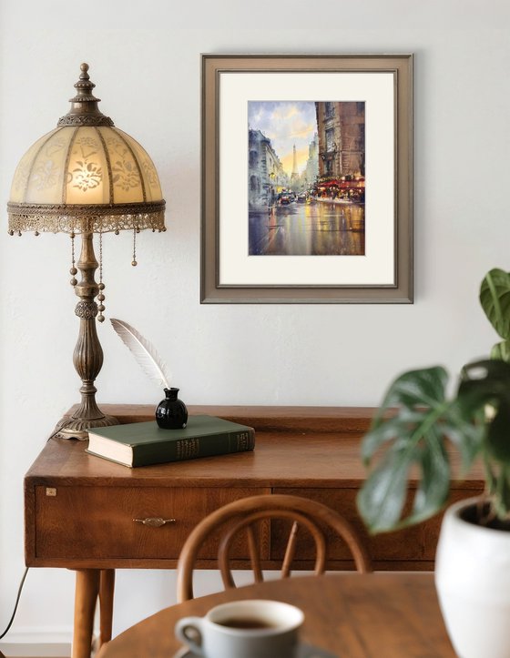 Paris in Golden Rain