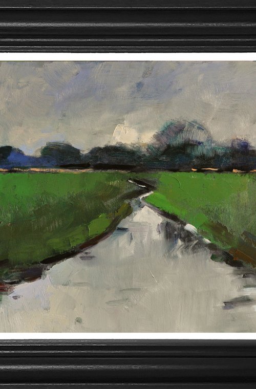 Watery field at Lyminster #2 by Andre Pallat