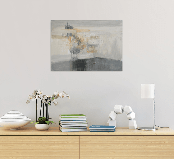 Silent Autumn over the Vltava River