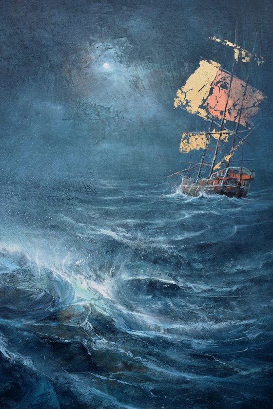 " Harbor of destroyed dreams - Storms pass ,.... Don't give up on your Dreams "