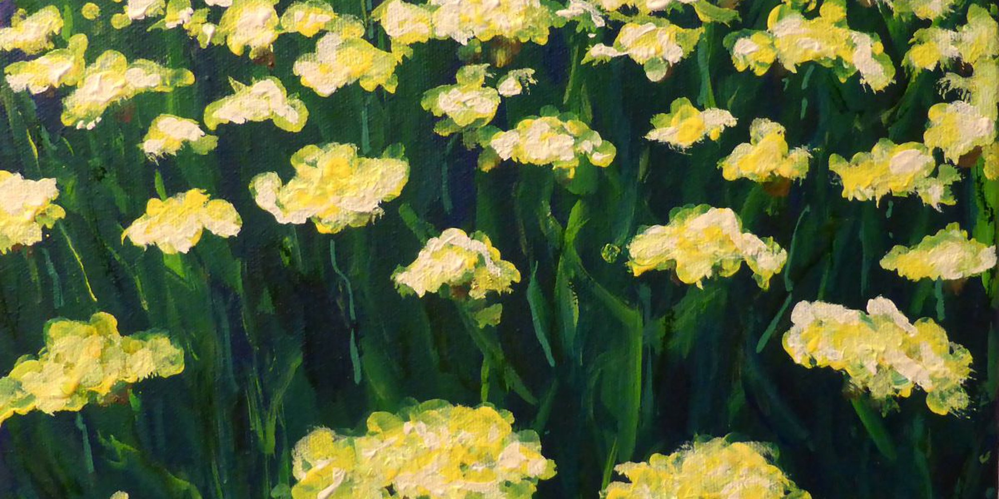 Art of the Day: "A field of yellow, 2015" by Sam Martin