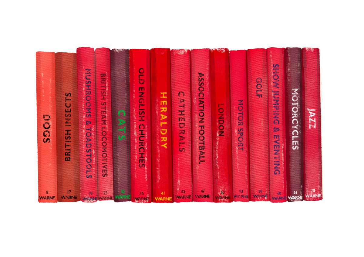 Red Observer book collection, limited-edition by Design Smith