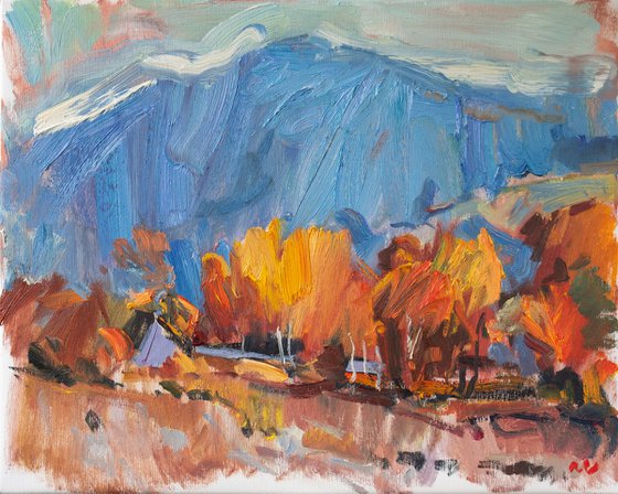 Autumn Mountain Landscape