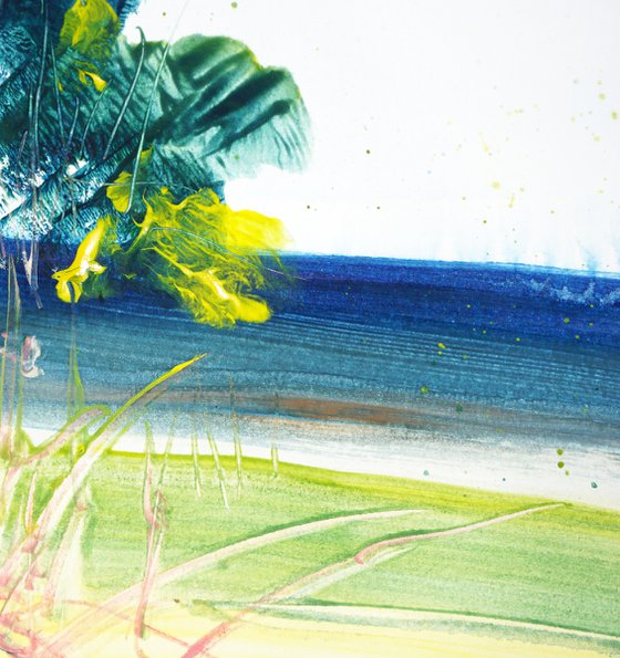 Summer Landscape 21-5 9x12in (22x30cm)