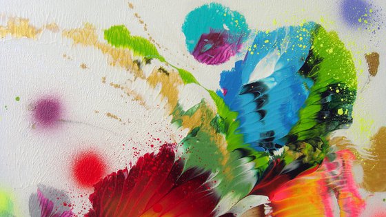 ”Bright Spring Dreams” Large Painting