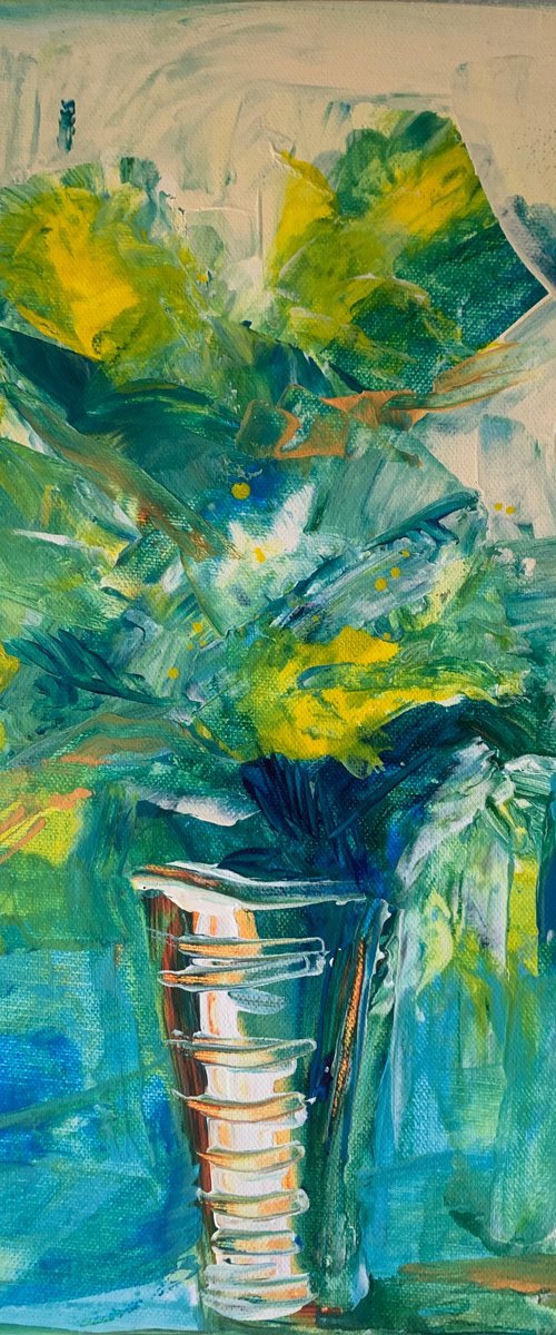 Yellow still life by Olga Pascari