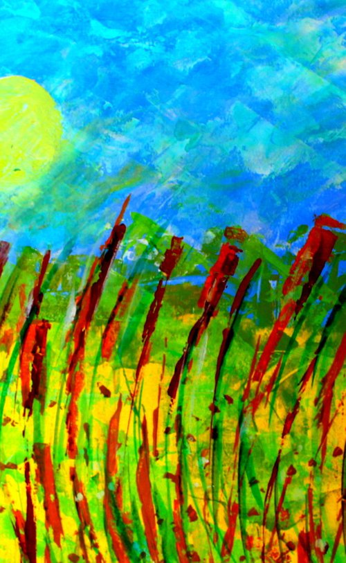 Summer Wheatfield III by Paul J Best