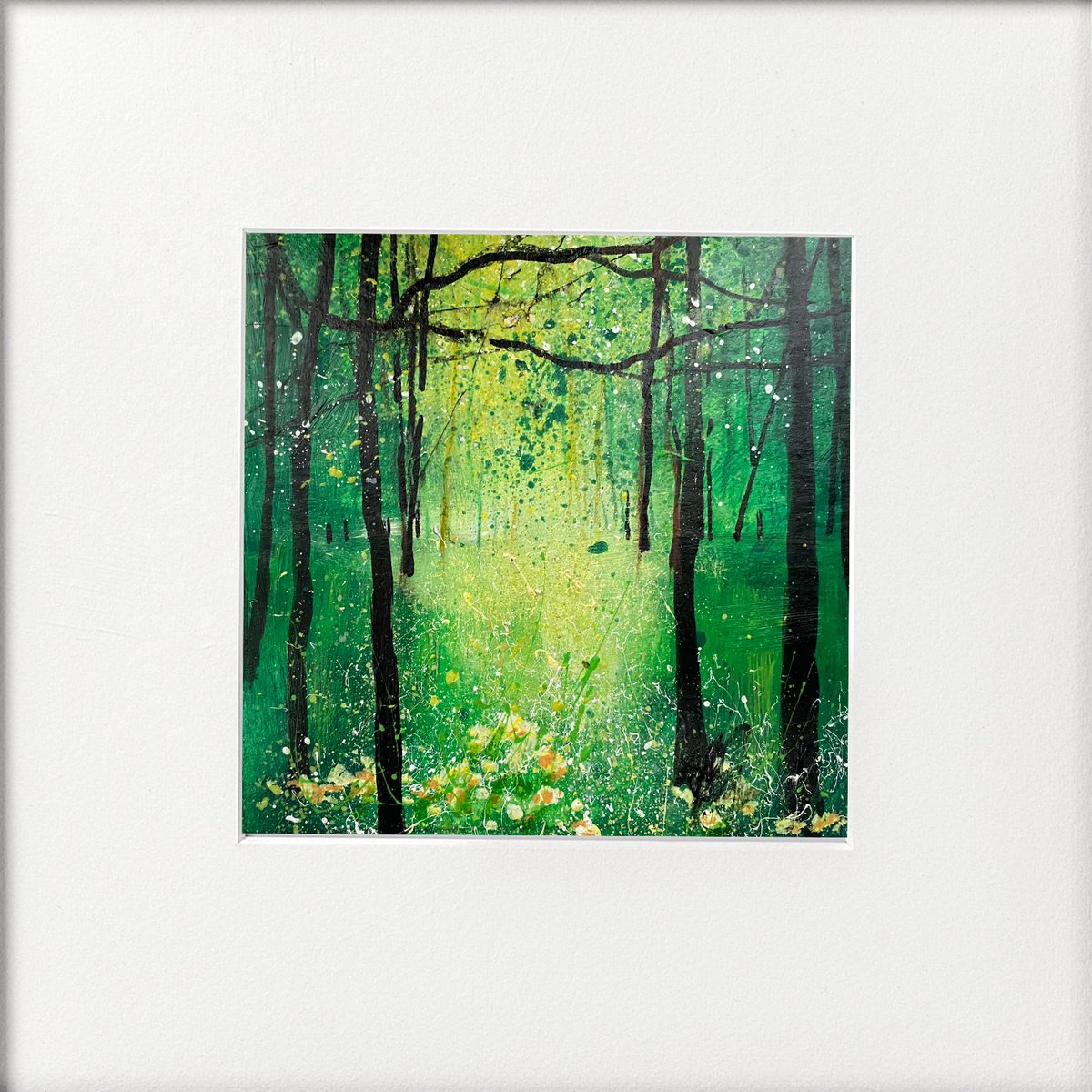 Seasons - Spring Primrose woodland by Teresa Tanner