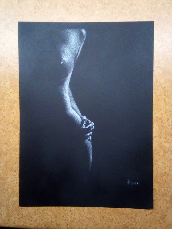 Nude noir #251 (21X29)cm