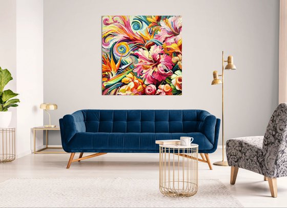 Sweet Havana  Abstract Floral