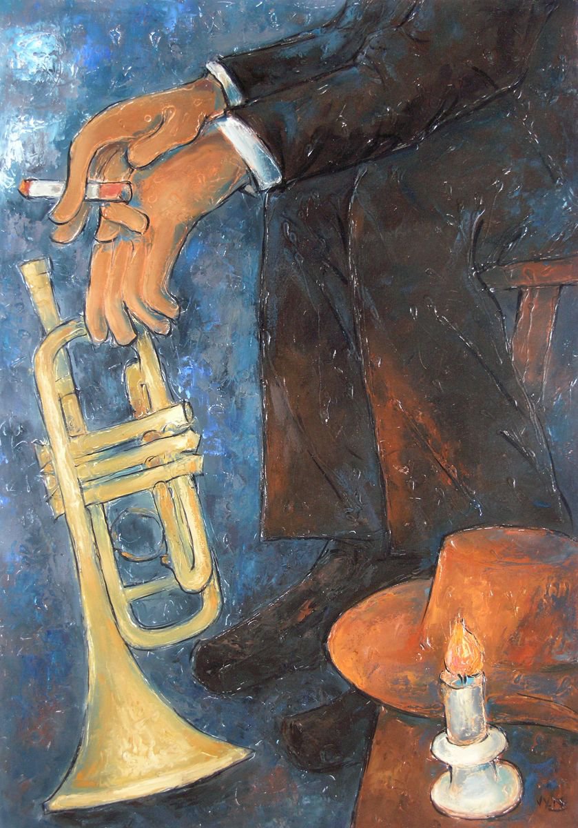 Musician by Valentina Yevmenenko