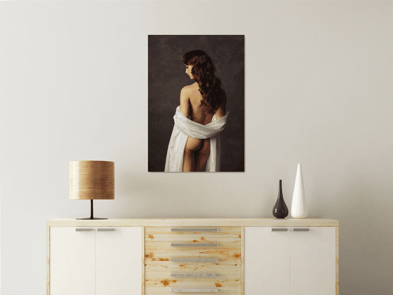 Silent Beauty: A Classic Nude