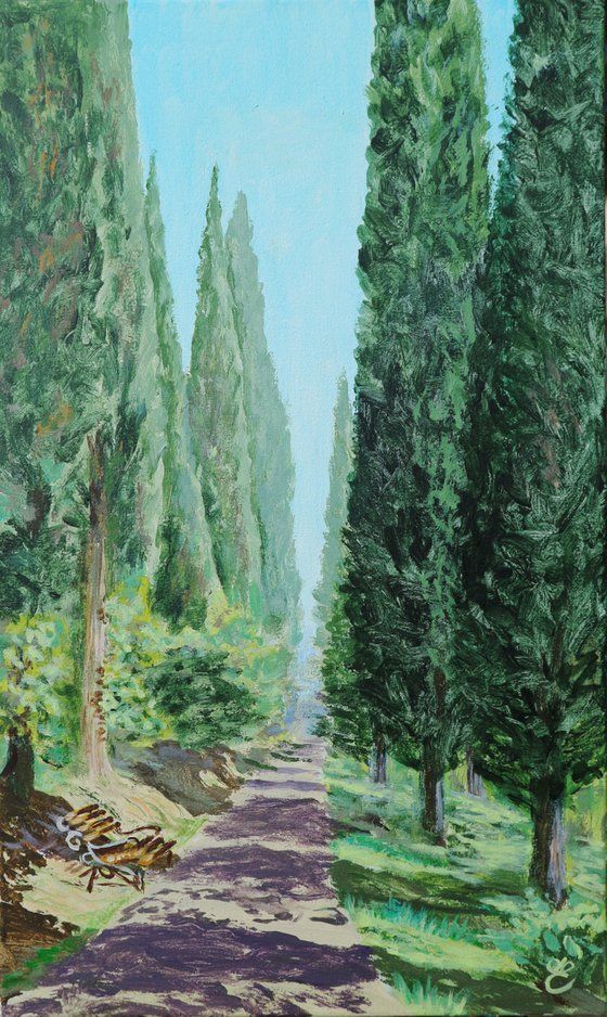 Cypress alley, 30*50