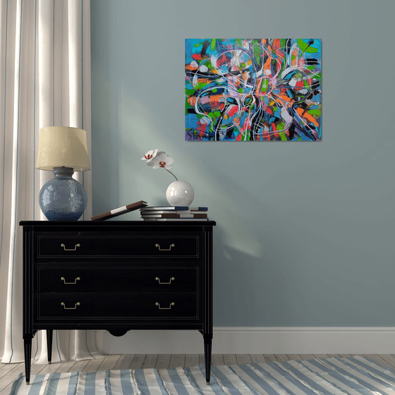 Floral abstraction-I