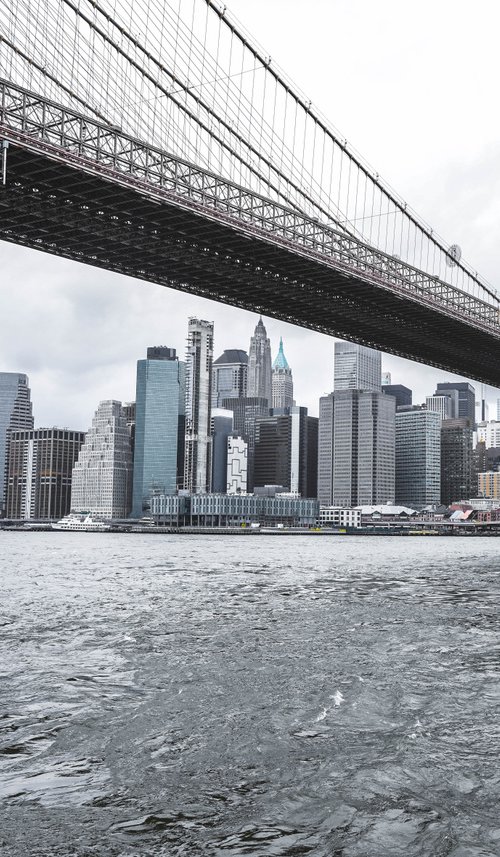 NEW YORK, THE BROOKLYN BRIDGE by Fabio Accorrà