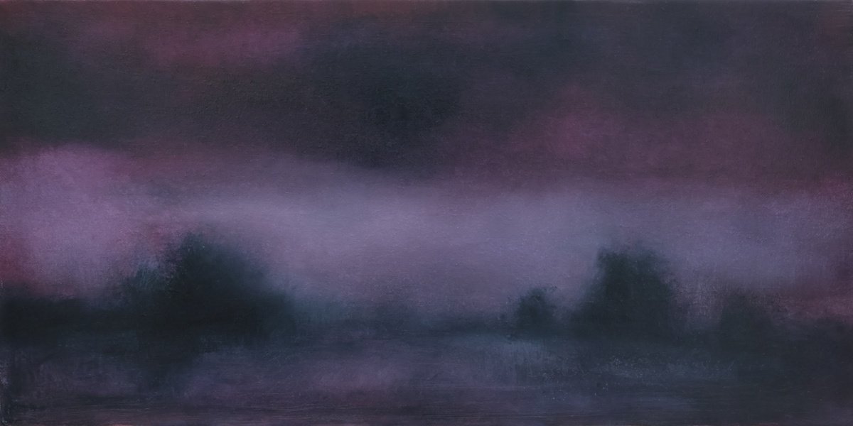 The Edge Of Silence By Howard Sills, 16 X 8, Artwork For Sale On Artfinder