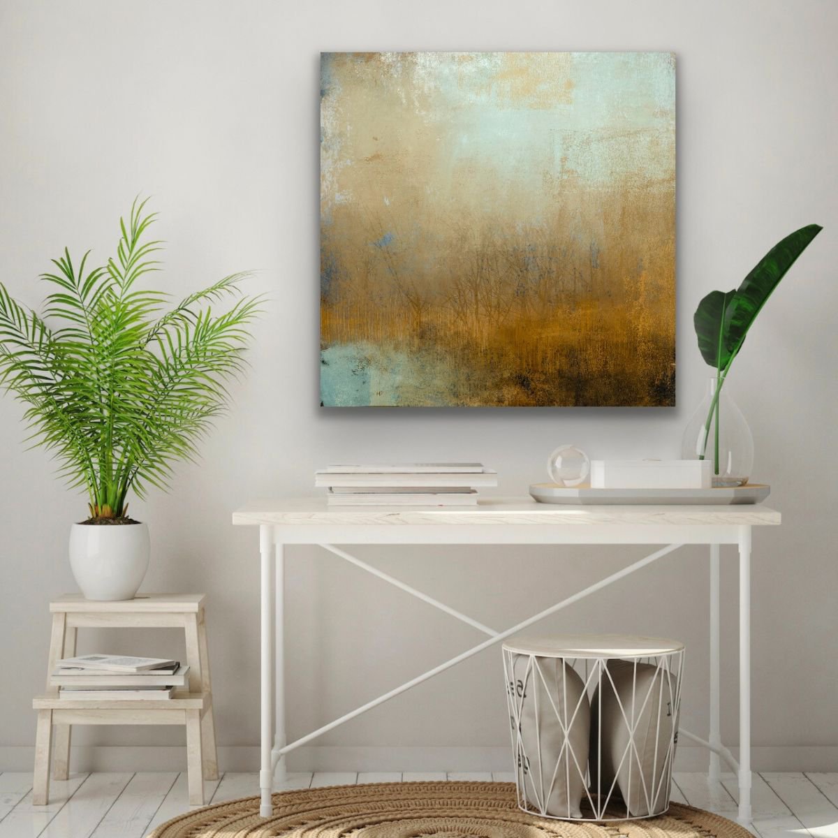 Organic Abstract Giclee Print By Melinda Macdonald, 30 X 30", Dream State, Original Artwork