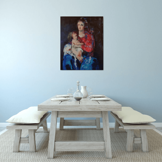 Madonna and child 17