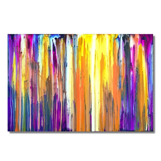 A Crush on Color (#10) Acrylic painting by Carla Sá Fernandes | Artfinder
