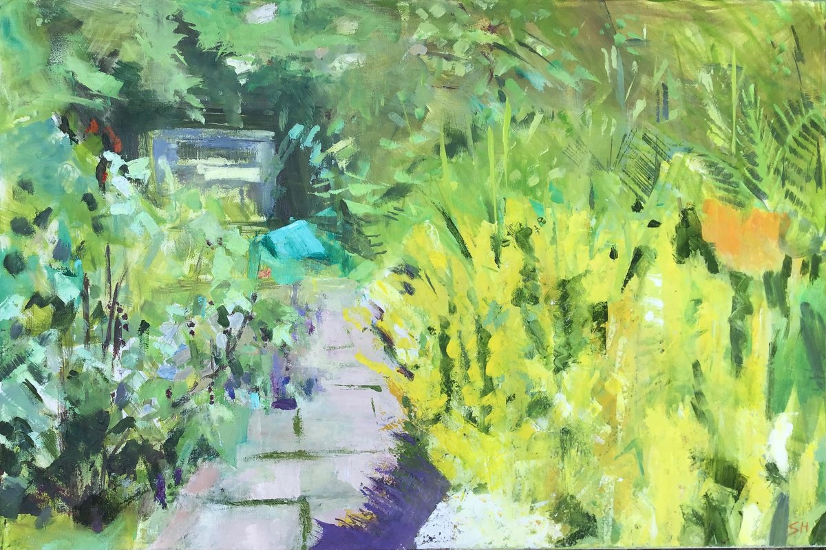 Garden colours by Sandra Haney