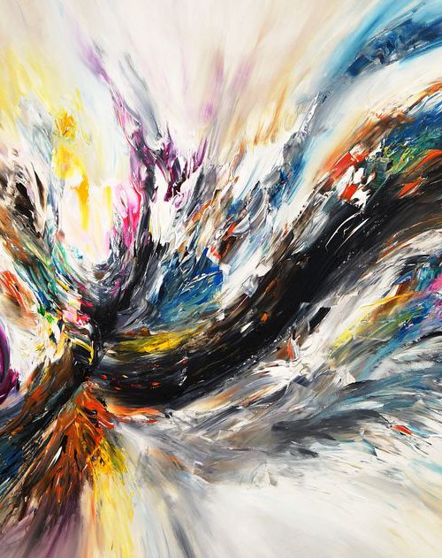 Black And White Nature Wings XXL 5 by Peter Nottrott