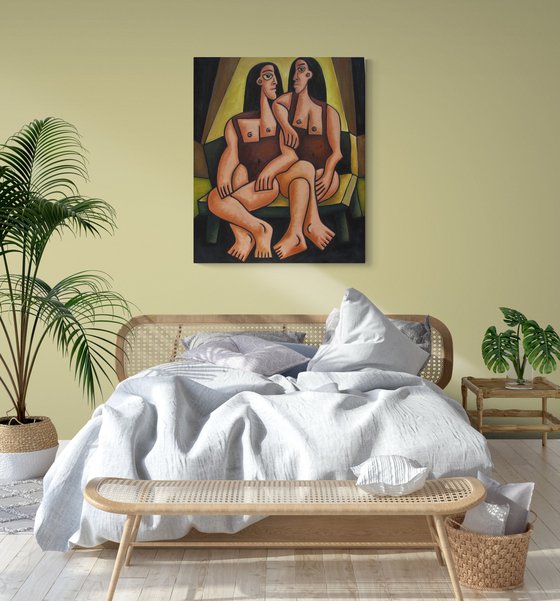 Resting dancers