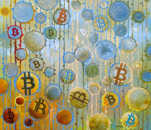 Crypto-currency is constantly in motion by Margot Raven