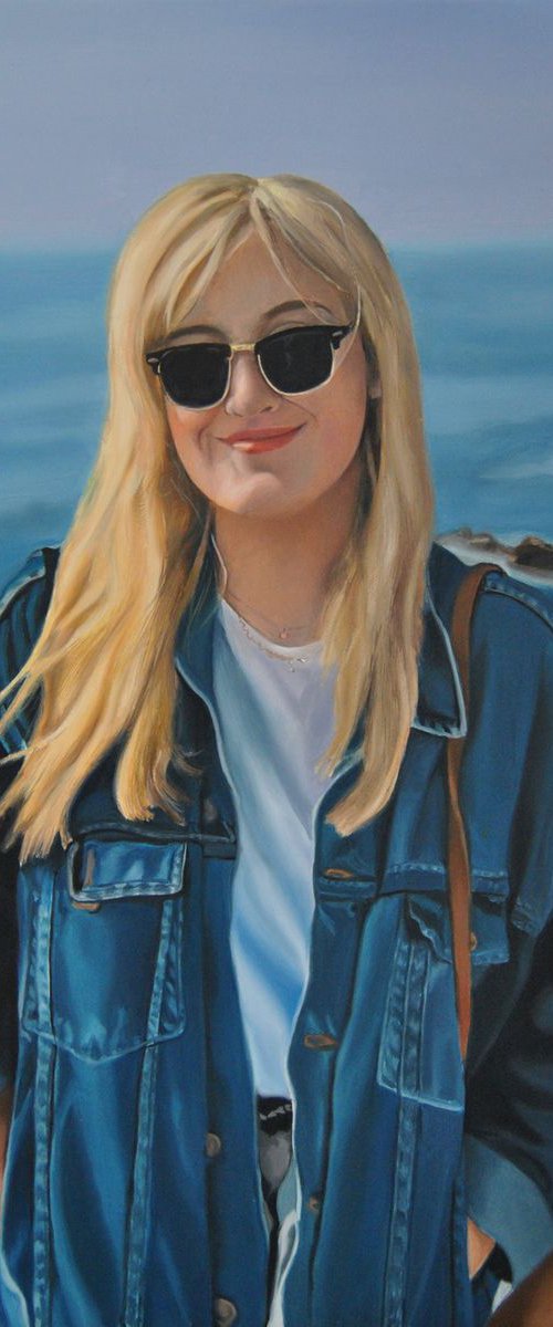Commissioned portrait by Simona Tsvetkova