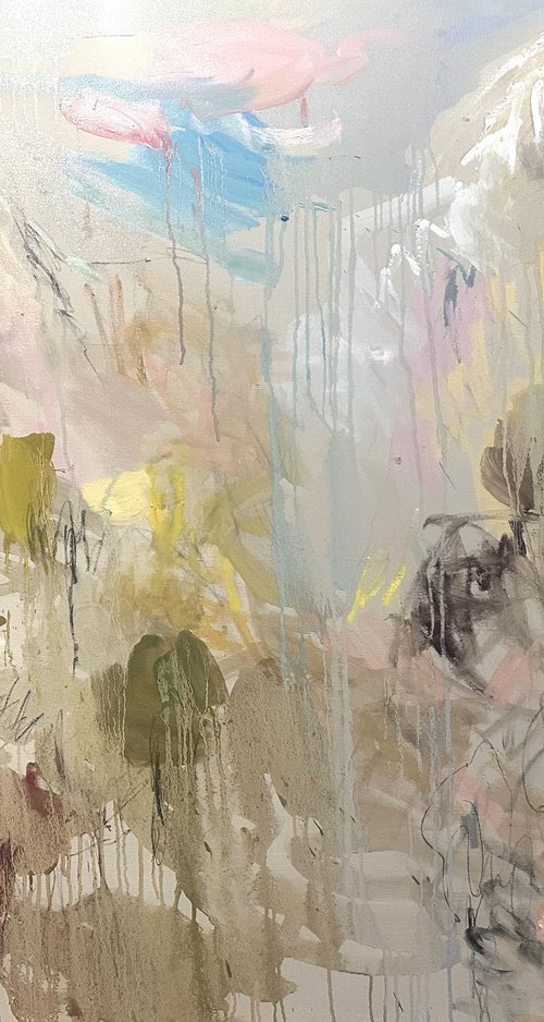 At the foot of the mountain by Lilia Orlova-Holmes