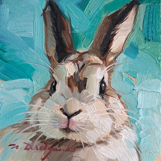 Rabbit portrait