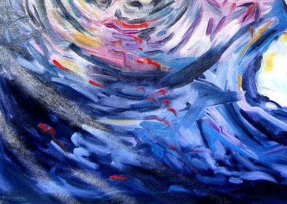 Colorful water lilies III