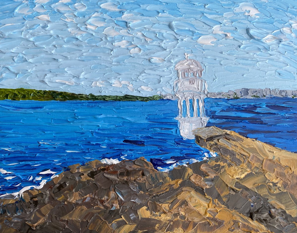 Cremorne Point By Guzaliya Xavier, 14 X 11, Artwork For Sale On Artfinder