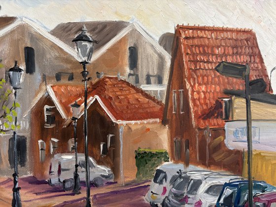 Historic Dutch Street Scene