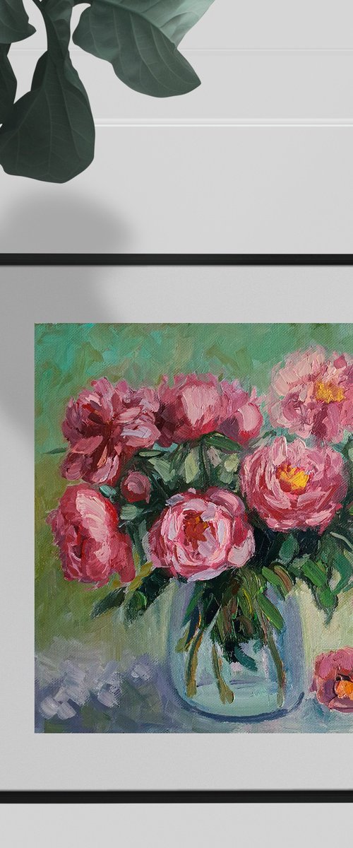 "Peonies" by Olena Kolotova