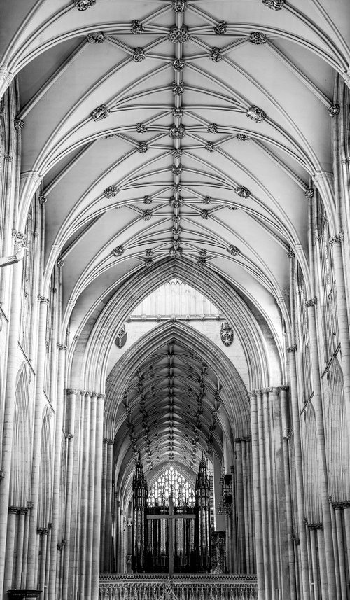 York Minster Nave - York by Stephen Hodgetts Photography